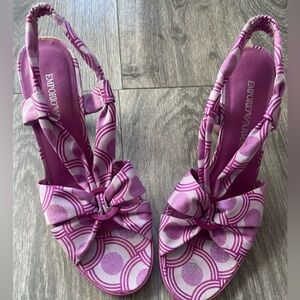 Vintage Emporio Armani fabulous Italian shoes 38